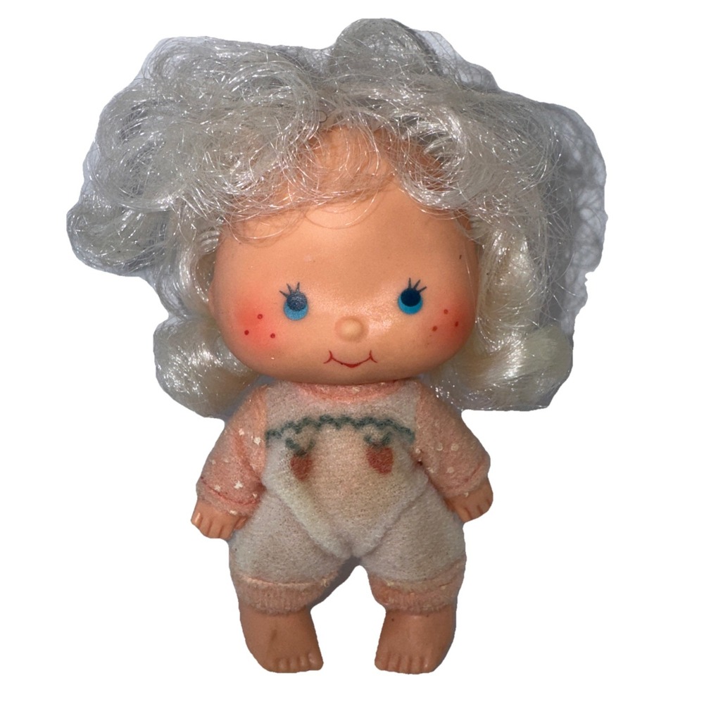 Vintage 80s Strawberry Shortcake Baby APRICOT Doll